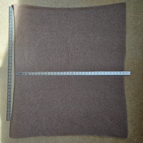 NWOT HUGE Cashmere Wrap Tan